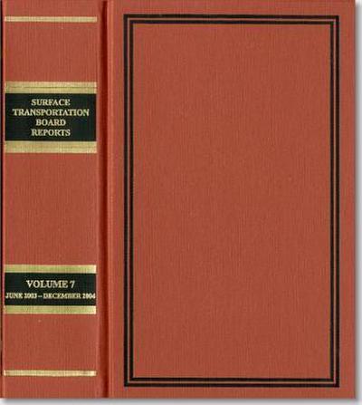 Surface Transportation Board Bound Reports