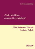 ’Nicht Wohltun, sondern Gerechtigkeit’