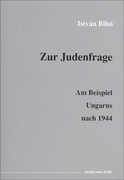 Zur Judenfrage