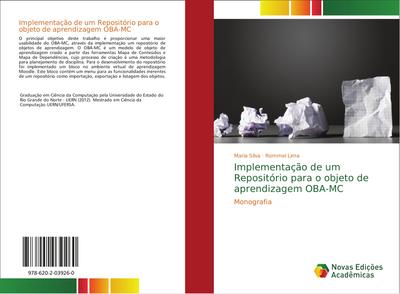 Implementação de um Repositório para o objeto de aprendizagem OBA-MC