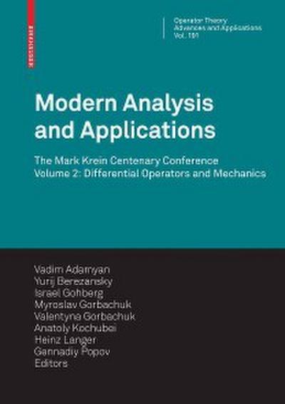 Modern Analysis and Applications