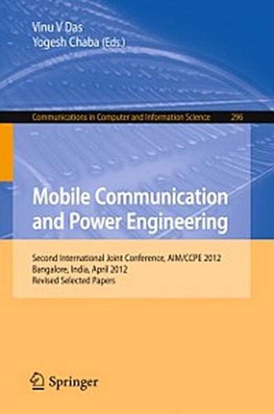 Mobile Communication and Power Engineering