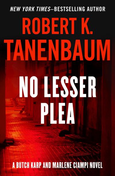 Tanenbaum, R: No Lesser Plea