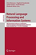 Natural Language Processing and Information Systems