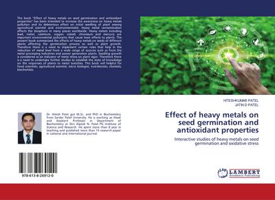 Effect of heavy metals on seed germination and antioxidant properties