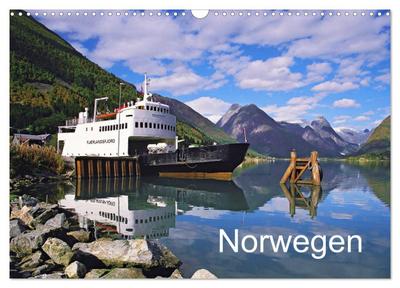 Norwegen (Wandkalender 2025 DIN A3 quer), CALVENDO Monatskalender