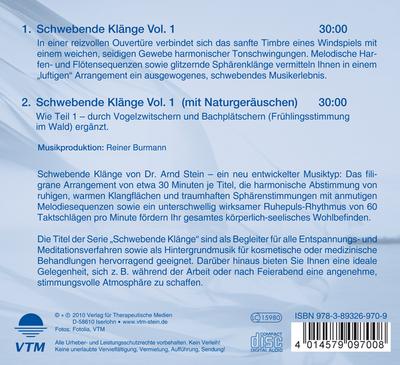 Schwebende Klänge Vol. 1. Vol.1, 1 Audio-CD