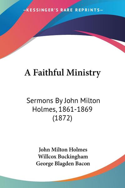 A Faithful Ministry