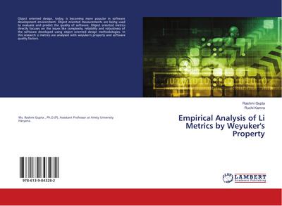 Empirical Analysis of Li Metrics by Weyuker’s Property