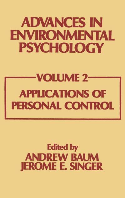 Advances in Environmental Psychology