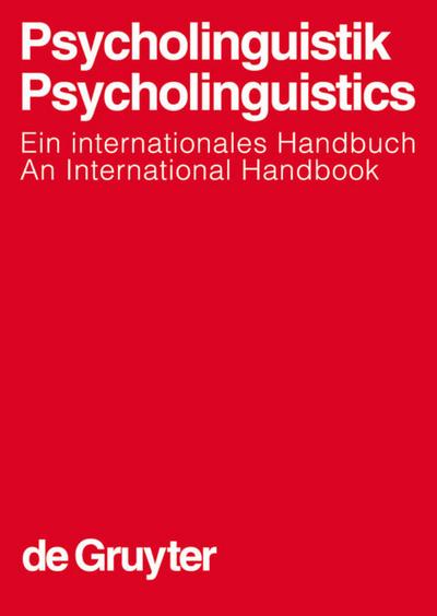Psycholinguistik / Psycholinguistics