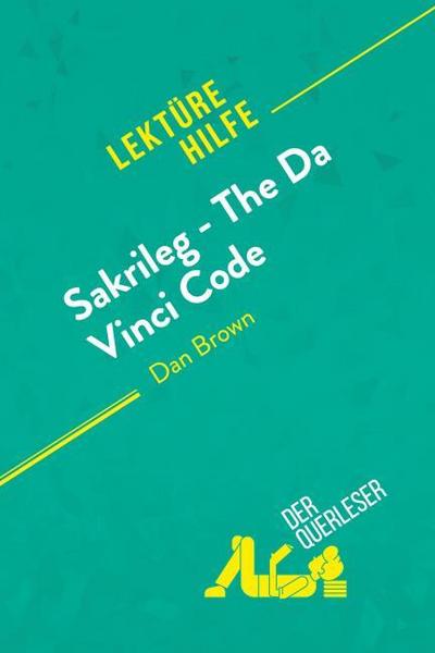 Sakrileg - The Da Vinci Code von Dan Brown (Lektürehilfe)