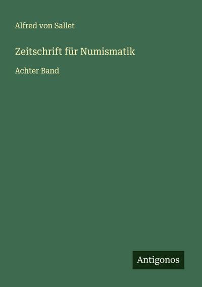 Zeitschrift für Numismatik