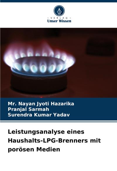 Leistungsanalyse eines Haushalts-LPG-Brenners mit porösen Medien