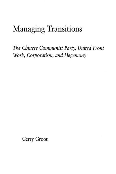 Managing Transitions