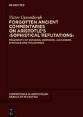 Forgotten Ancient Commentaries on Aristotles Sophi