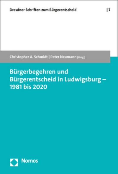 Bürgerbegehren und Bürgerentscheid in Ludwigsburg - 1981 bis 2020