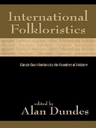 International Folkloristics