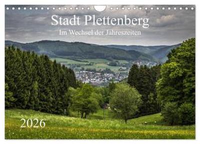 Stadt Plettenberg (Wandkalender 2026 DIN A4 quer), CALVENDO Monatskalender