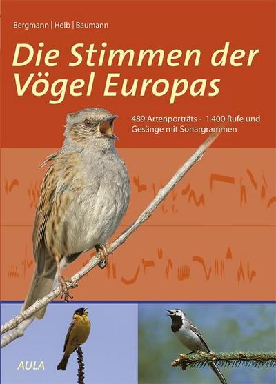Die Stimmen der Vögel Europas, 1 DVD-ROM