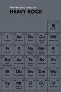The Periodic Table of HEAVY ROCK