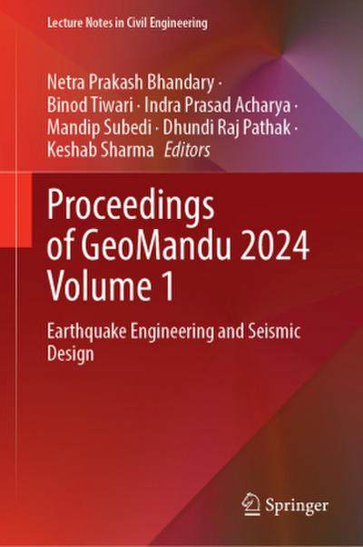 Proceedings of Geomandu 2024 Volume 1