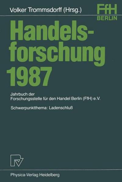 Handelsforschung 1987