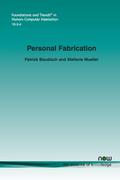Personal Fabrication