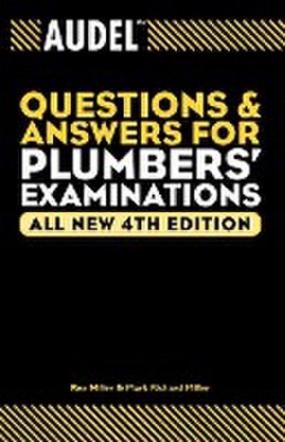 Audel Questions and Answers for Plumbers’ Examinations