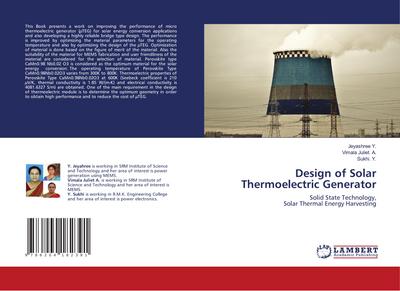 Design of Solar Thermoelectric Generator