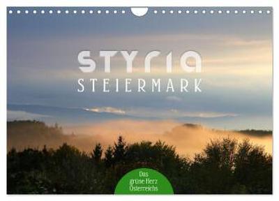 Styria - Steiermark (Wandkalender 2026 DIN A4 quer), CALVENDO Monatskalender
