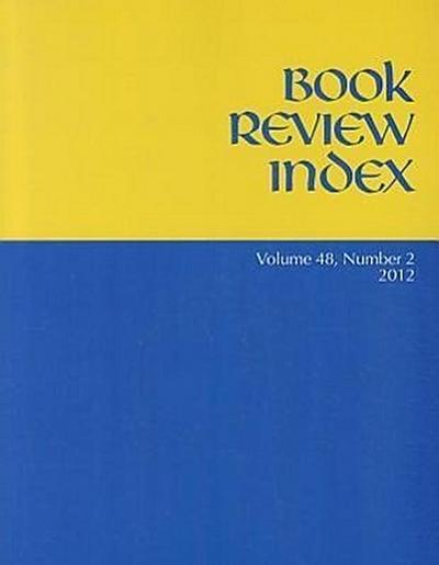 Book Review Index, Volume 48, Number 2