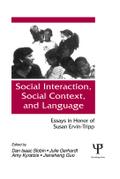 Social interaction, Social Context, and Language
