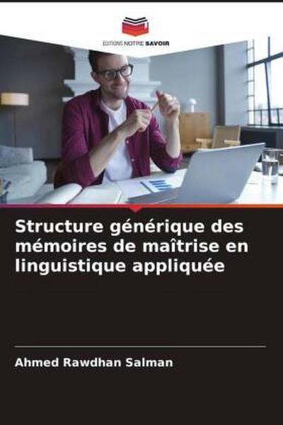 Structure générique des mémoires de maîtrise en linguistique appliquée