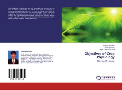Objectives of Crop Physiology