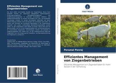 Effizientes Management von Ziegenbetrieben