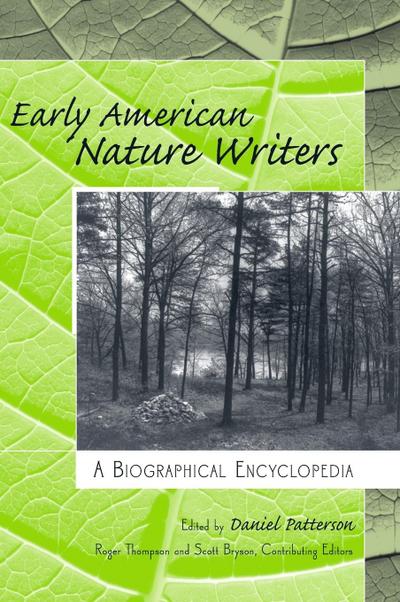 Early American Nature Writers