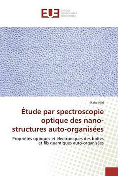 Étude par spectroscopie optique des nano-structures auto-organisées
