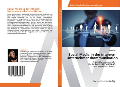 Social Media in der internen Unternehmenskommunikation - Iris Pfeifer