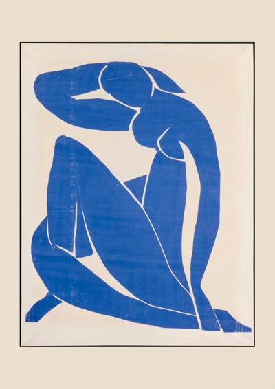 Notizbuch A4 blanko - 100 Seiten Soft Cover Henri Matisse - FSC Papier