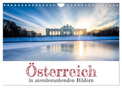 Österreich in atemberaubenden Bildern (Wandkalender 2026 DIN A4 quer), CALVENDO Monatskalender