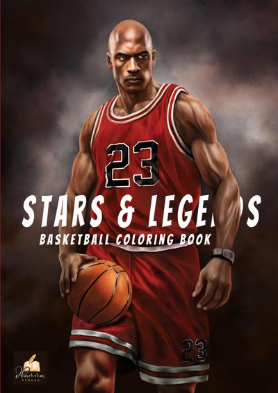 Basketball Coloring Book - STARS & LEGENDS