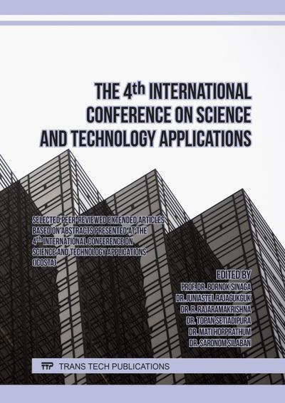 The 4th International Conference on Science and Technology Applications