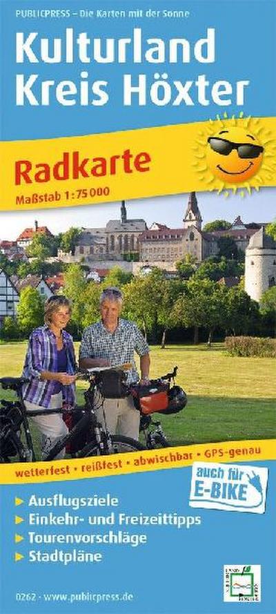 Publicpress Radkarte Kulturland Kreis Höxter 1:75.000