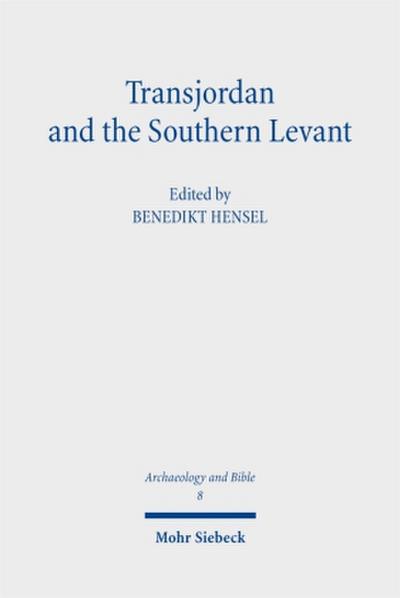 Transjordan and the Southern Levant