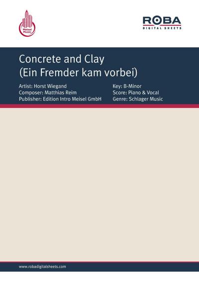 Concrete and Clay (Ein Fremder kam vorbei)