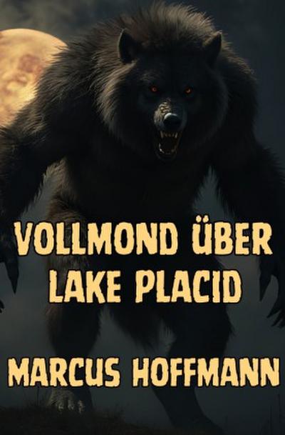 Vollmond über Lake Placid