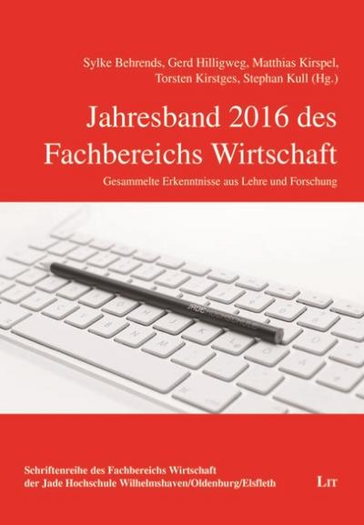 Jahresband 2016 des Fachbereichs Wirtschaft