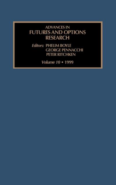 Advances in Futures and Options Research