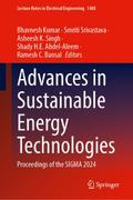 Advances in Sustainable Energy Technologies